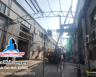 Công trình Công ty thu mua phế liệu KCN Đại Đăng